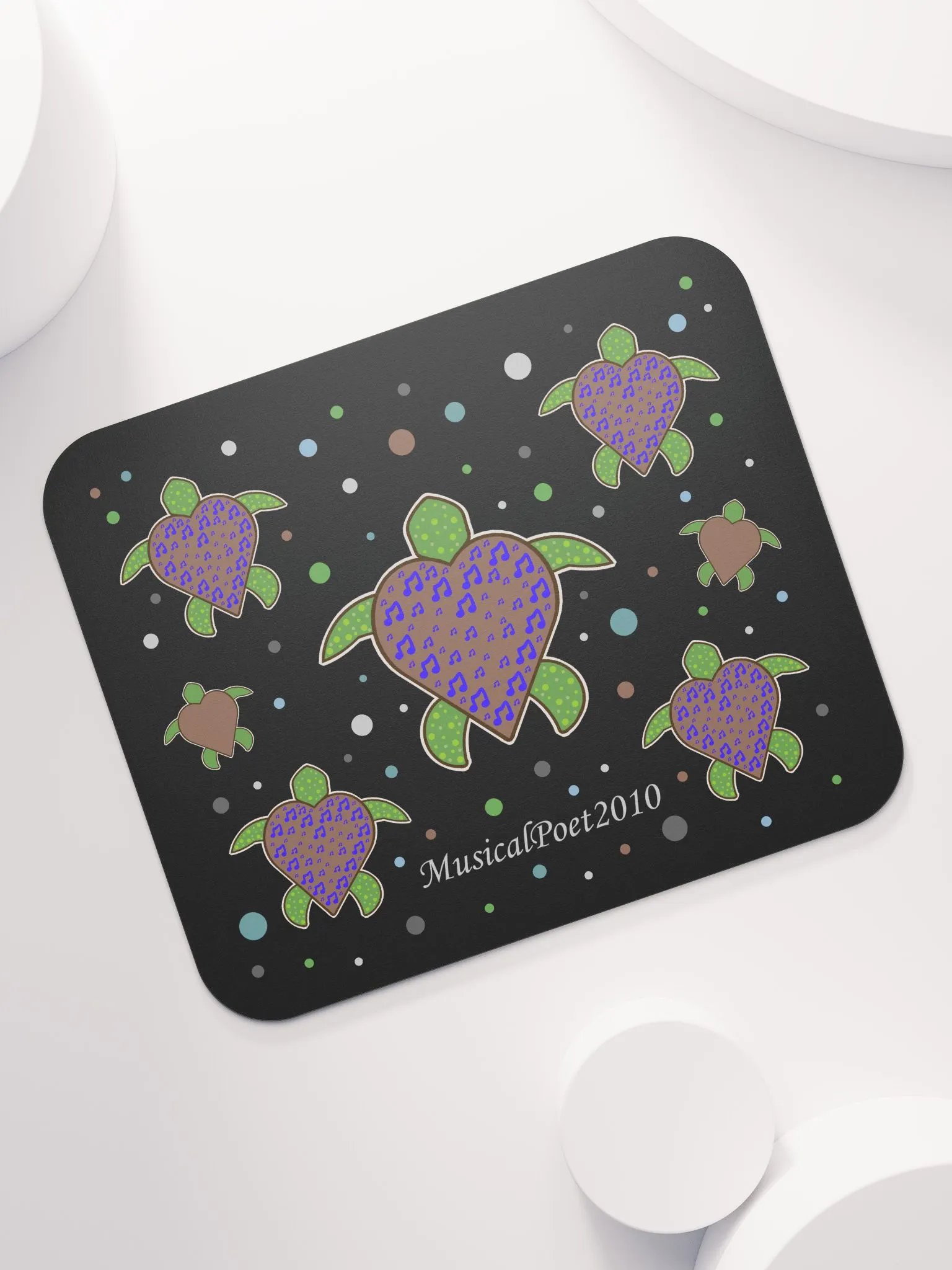 Turtle Heart Mousepad product image (7)