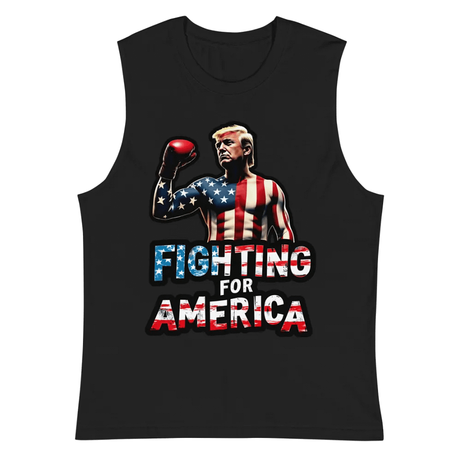 Tank Top: Trump, Fighting for America product image (3)