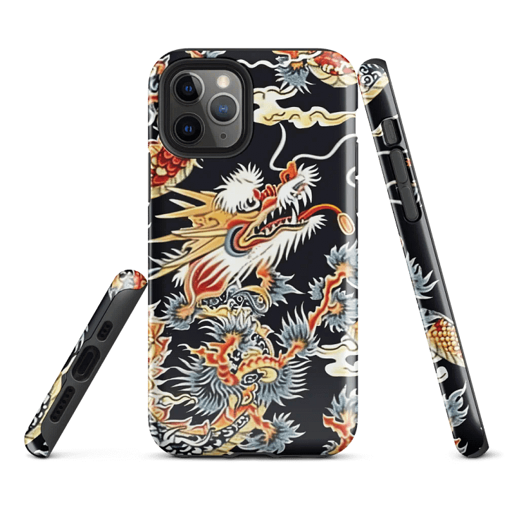 Winter Dragon Tough iPhone Case product image (1)