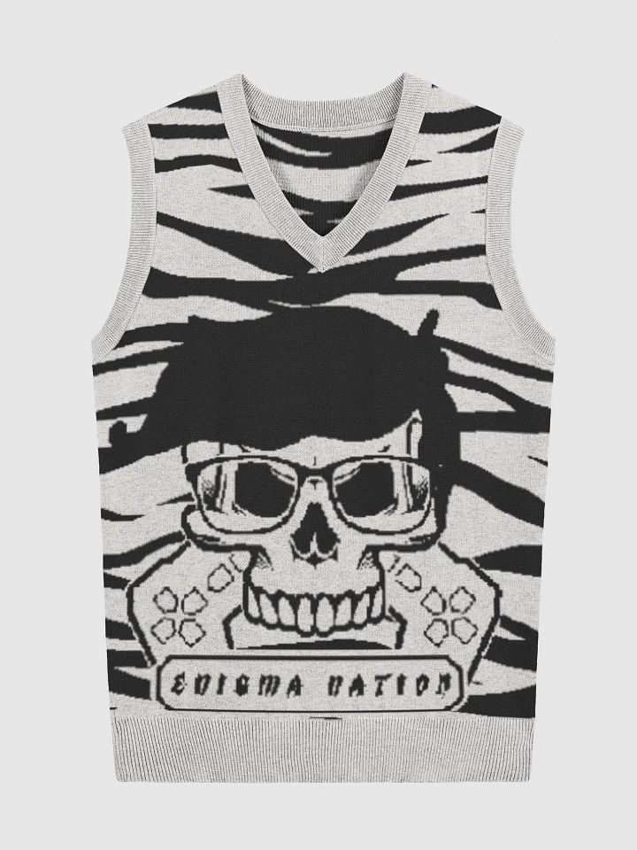 Enigma Nation Knitted V-Neck Vest 4 product image (1)