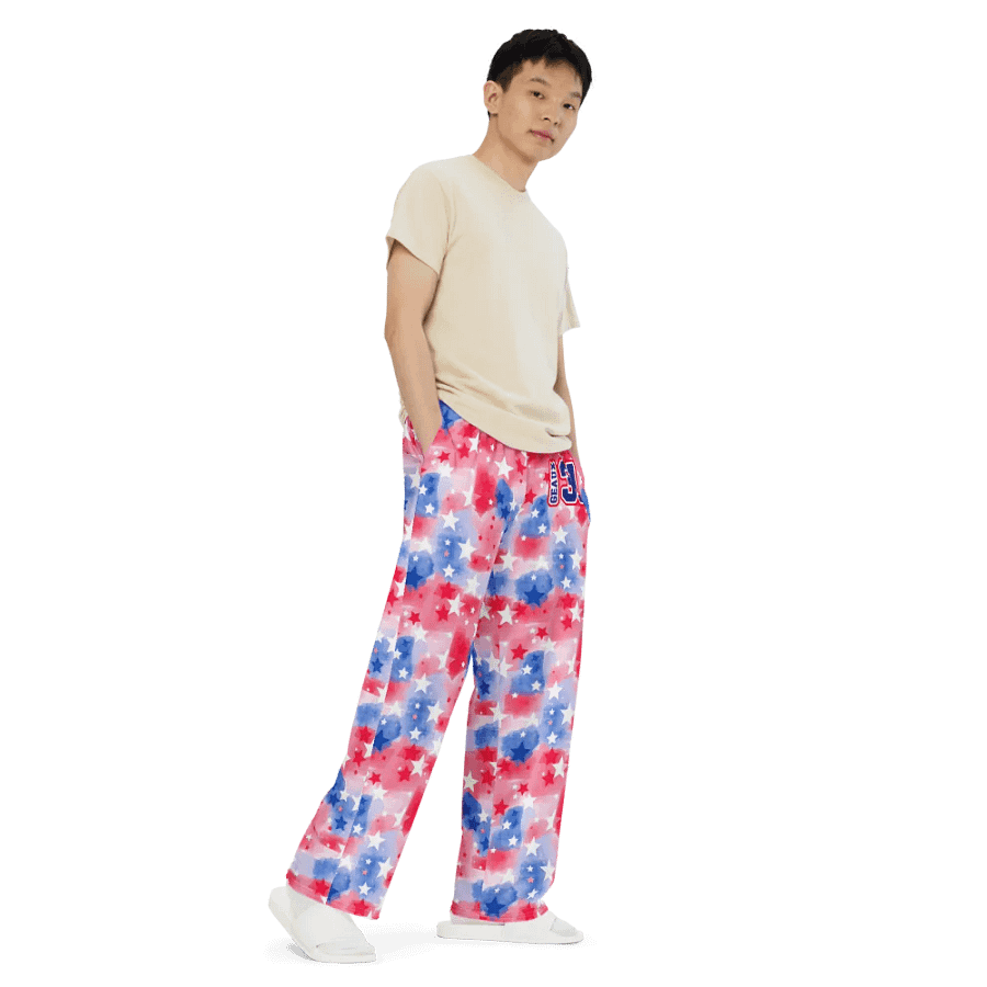Unisex RWB All Over Print Watercolor w/Stars - Geaux 31 product image (7)