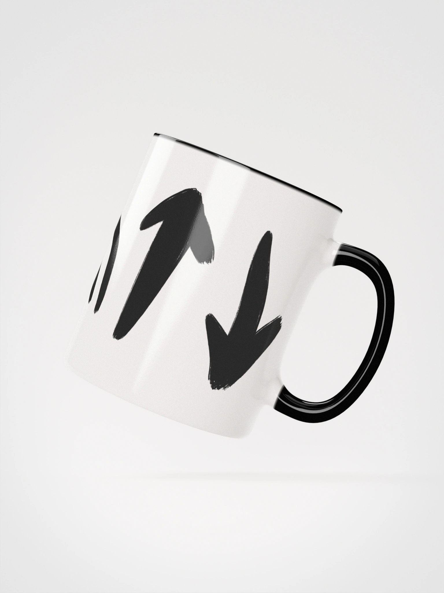 He Came. He Died. He Arose. He's Coming Back Christian Black & White Mug product image (4)