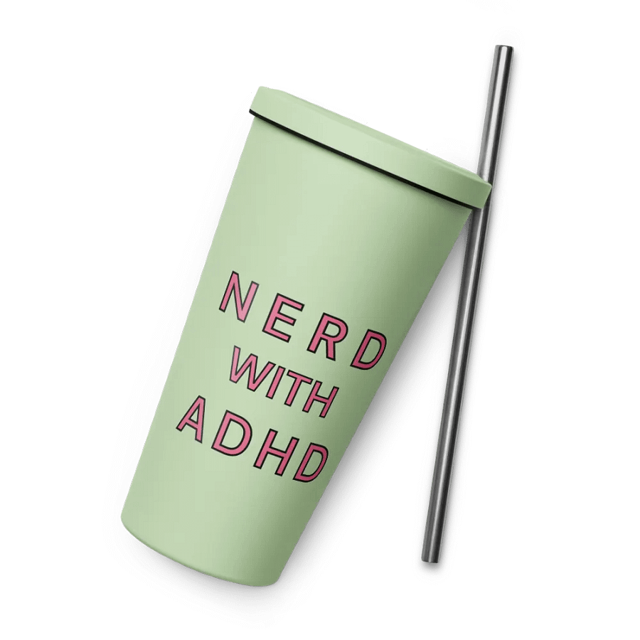 Nerd With ADHD Insulated Tumbler product image (5)