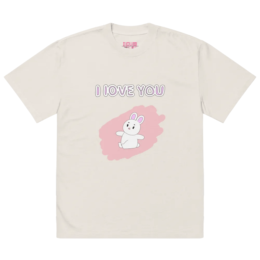 I Love You - Oversized T-Shirt Front product image (8)