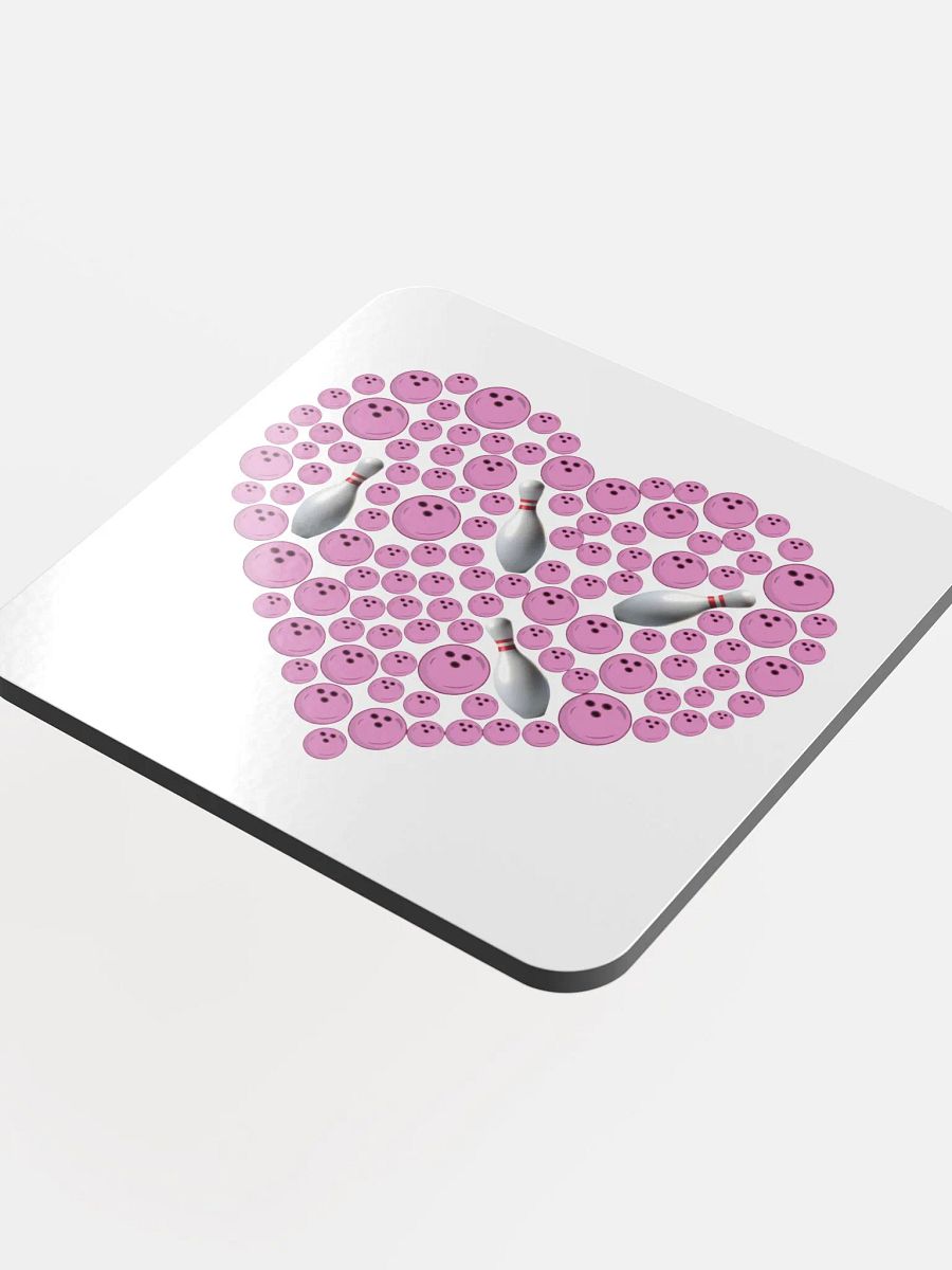 Heart Bowling Strike Coaster Set product image (4)