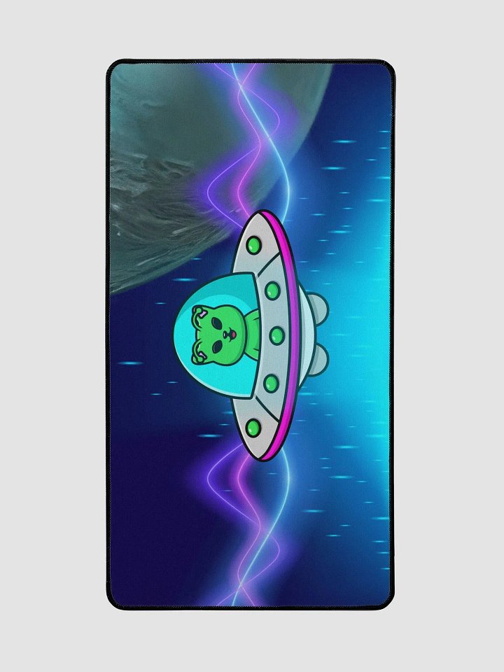 Alien Cat Desk Mat product image (2)