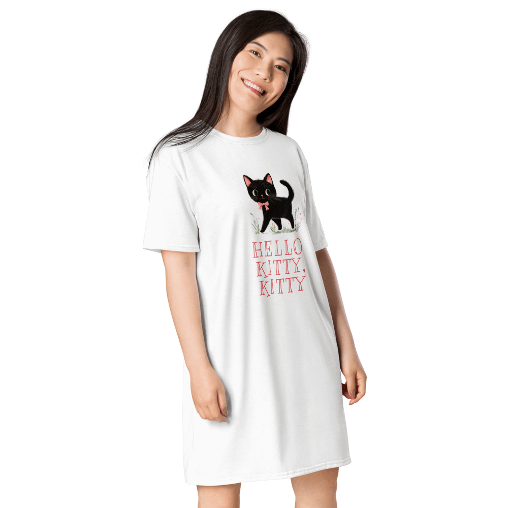 Hello Kitty Kitty Sleep T-Shirt Dress product image (2)