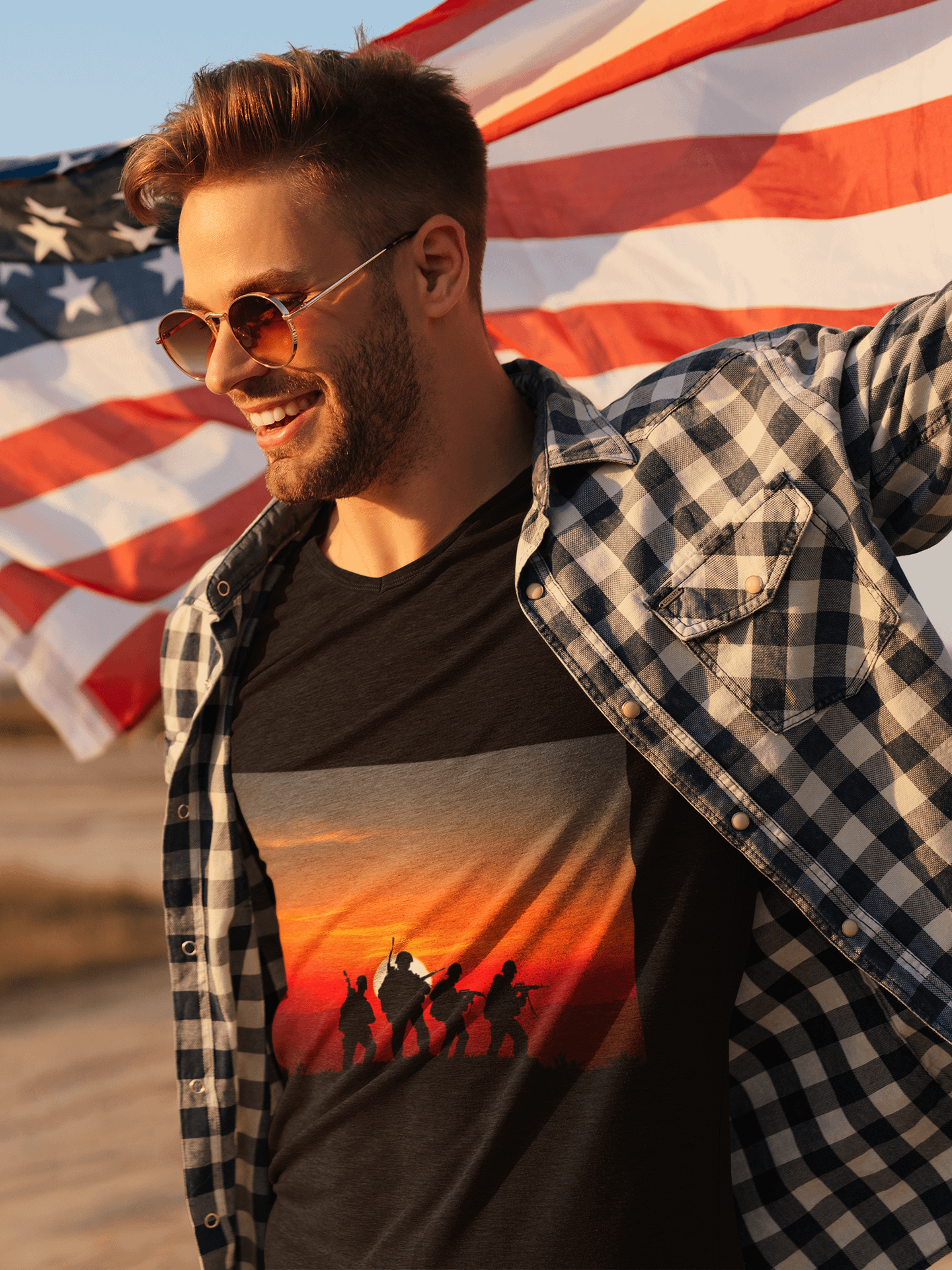 Because of the Brave T-Shirt product image (1)