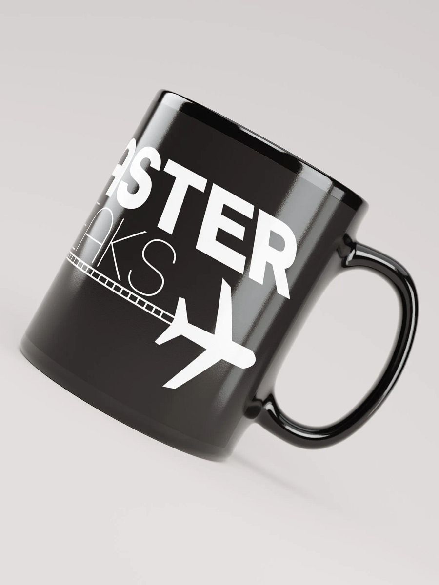 Coaster Breaks Black Glossy Mug product image (4)