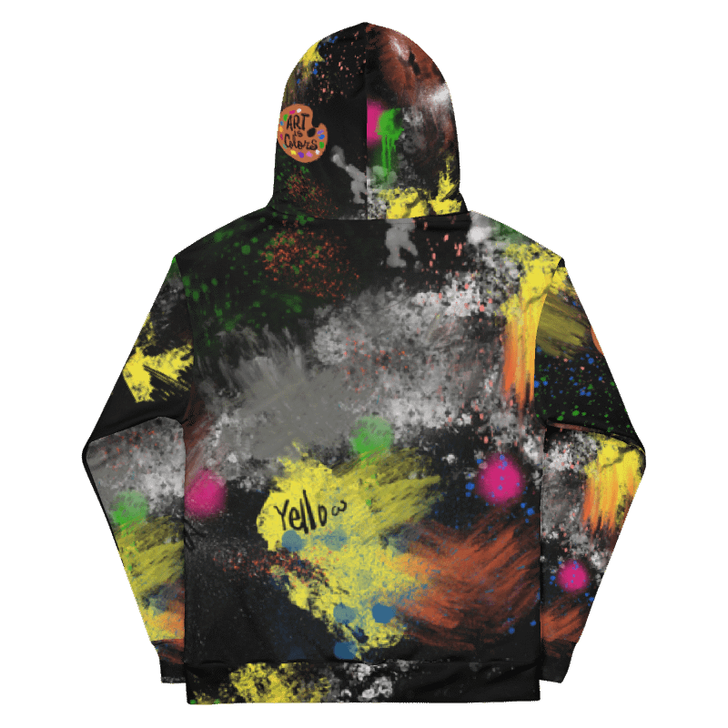 SplatterWear #1 Unisex Art Hoodie/Splash Colors product image (3)