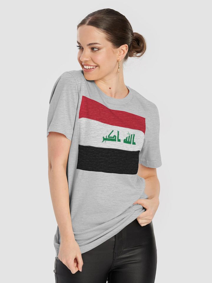 Exclusive Supersoft Unisex Iraqi Flag T-Shirt by Graphic Grove product image (1)