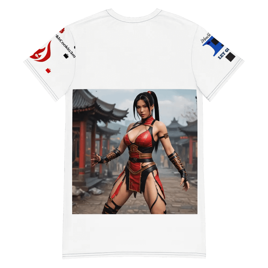 LET GET COOKIN SAVAGE BADDIE DT SHIRT DRESS product image (6)
