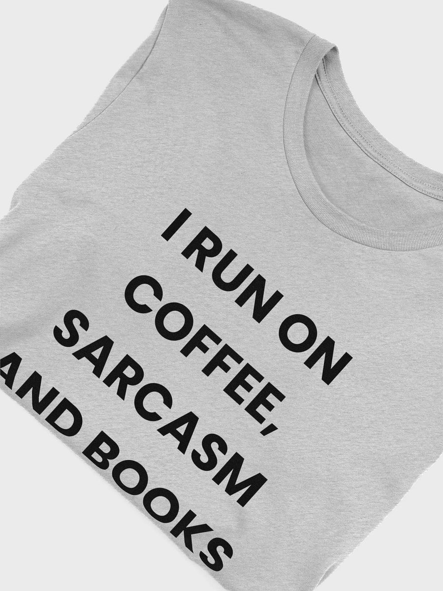 Caffeine T-Shirt Sarcastic Funny T-Shirt Black Print product image (5)