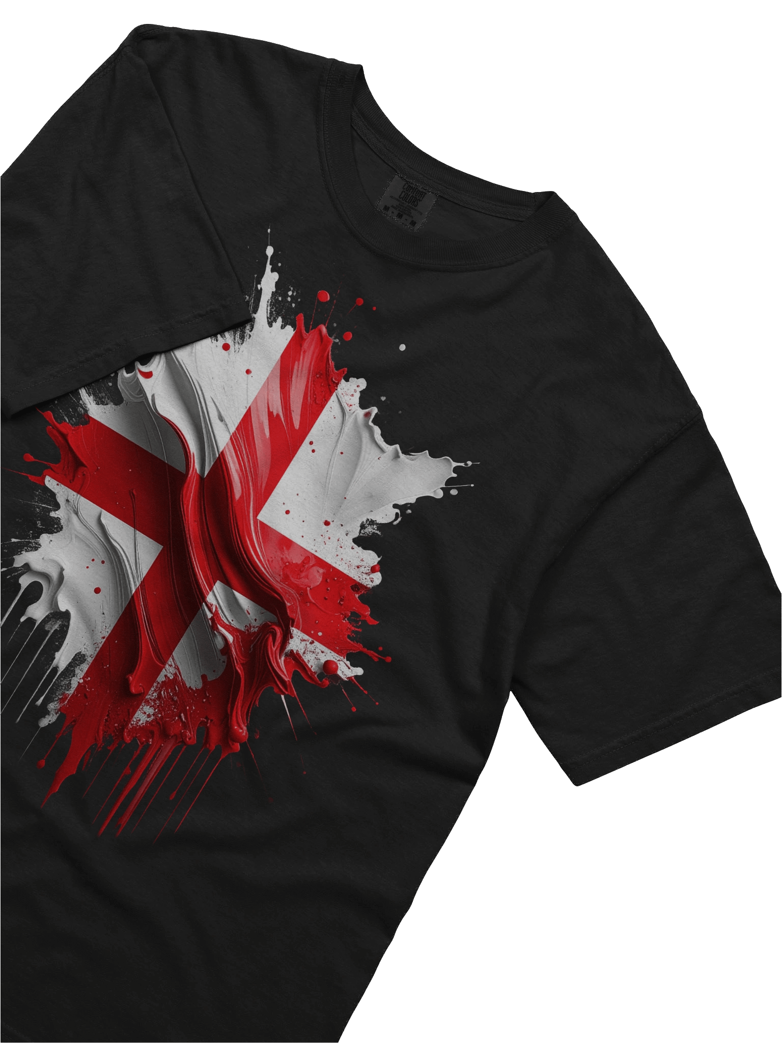 Painted St George's Cross T-Shirt product image (3)