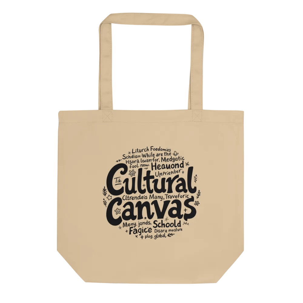 Cultural Canvas Tote Bag product image (2)
