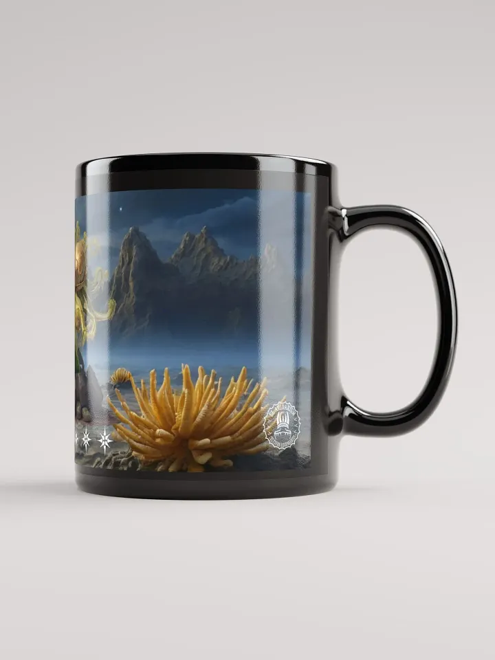 Desert Oasis Ceramic Coffee Mug - Vibrant Cactus Design Nephia dracocepha product image (2)