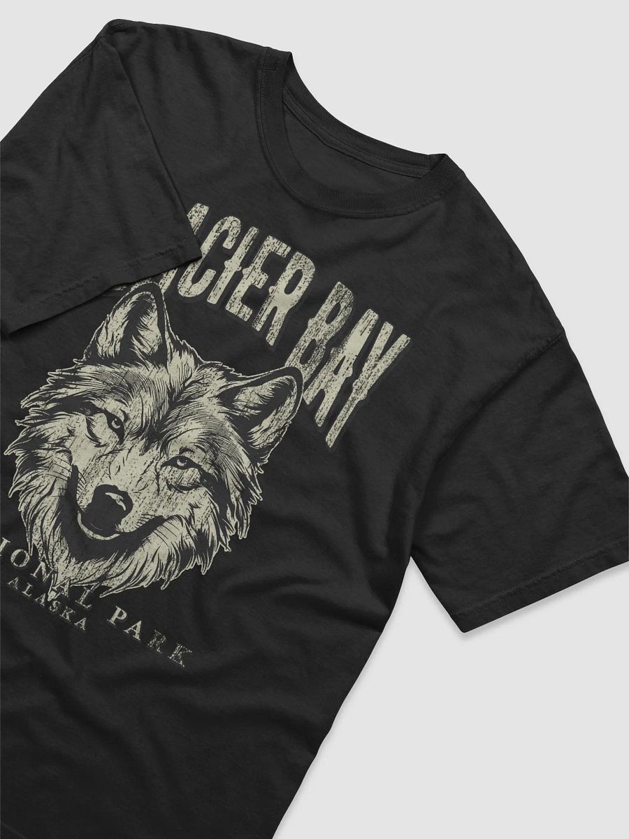 Glacier Bay National Park, Alaska Tee | Vintage-Style Grunge Western Shirt with a Wolf's Head product image (3)