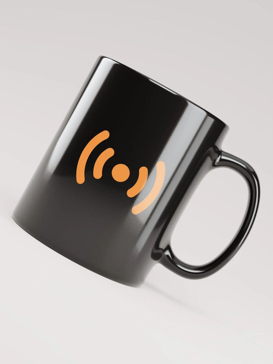 ELA Live Black Gloss Mug product image (3)