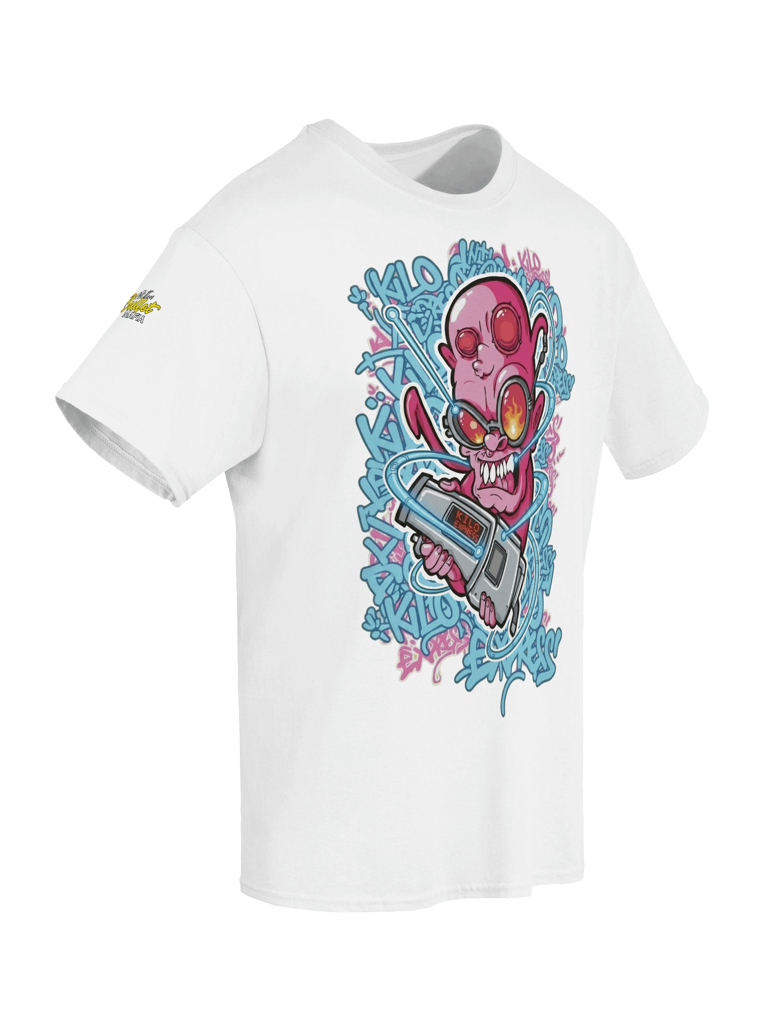 Kilo Express - Money Soldier Blue Pink Slip Tee product image (16)
