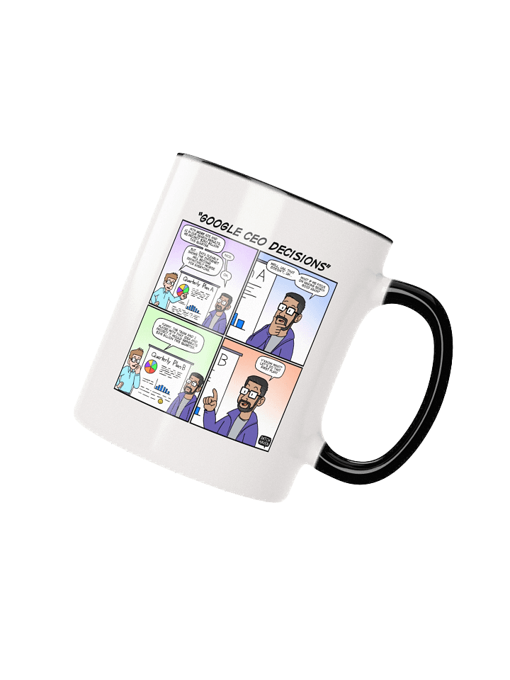 "Google CEO decisions" mug product image (4)