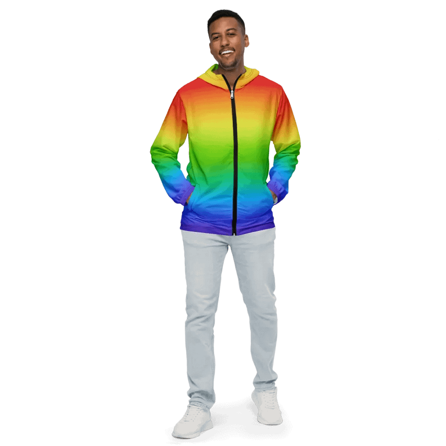Rainbow Windbreaker product image (1)