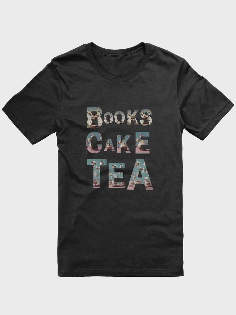 Books Cake Tea - Unisex T-shirt product image (2)