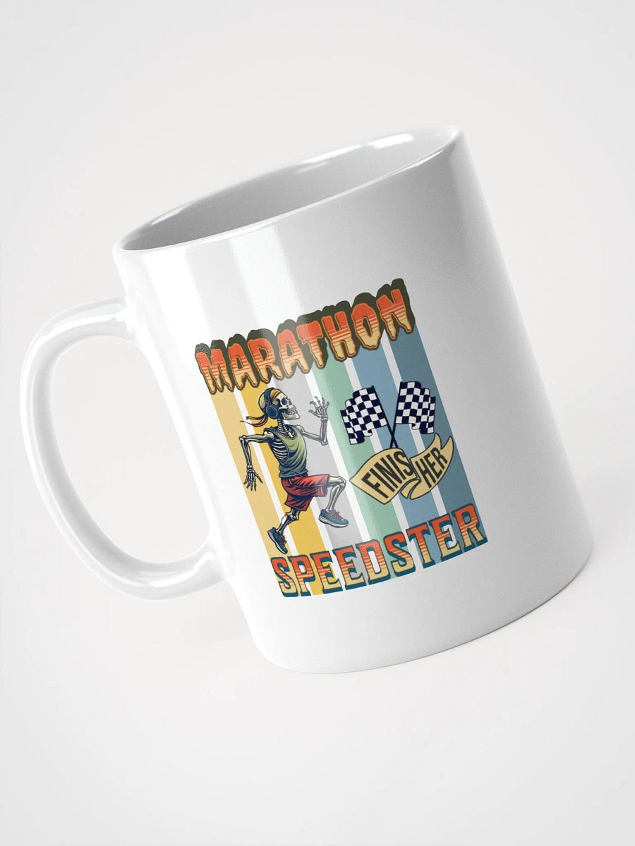 Marathon Speedster Skeleton Running Mug product image (2)