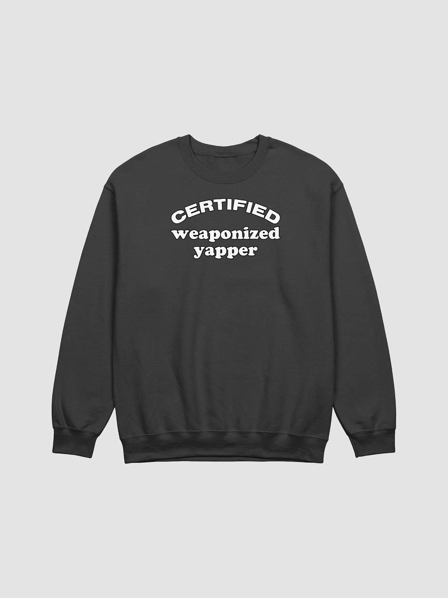 Certified yapper Crewneck product image (1)