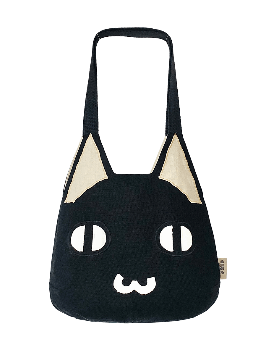 kuro tote (small :3) 𓈒⟡₊⋆ {preorder} product image (2)