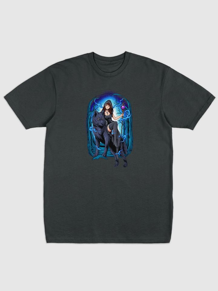 Mystical Wolf Sorceress Men's Tee product image (1)