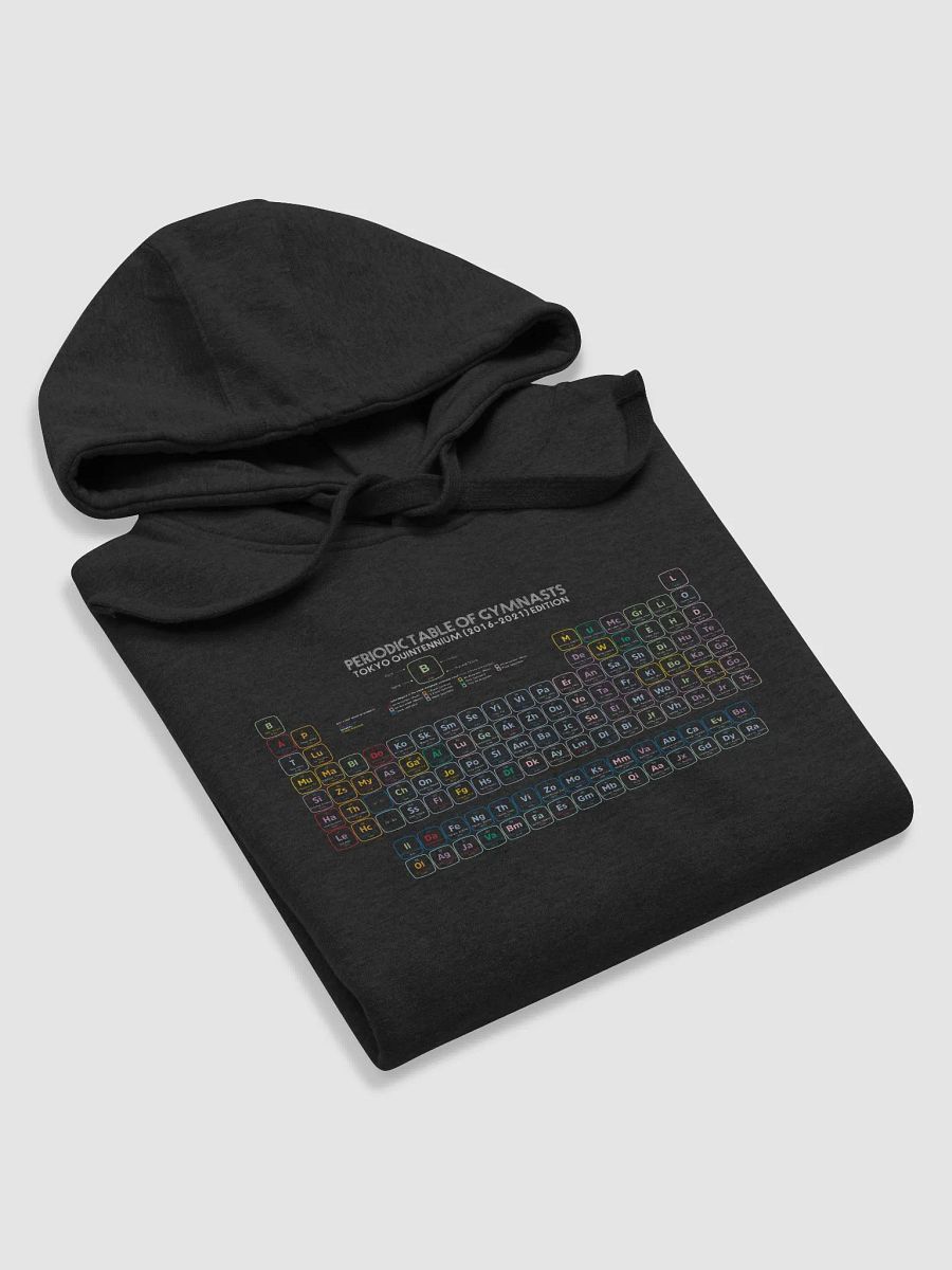 Periodic Table of Gymnasts 2016-2021 Quintennium Edition Hoodie product image (41)