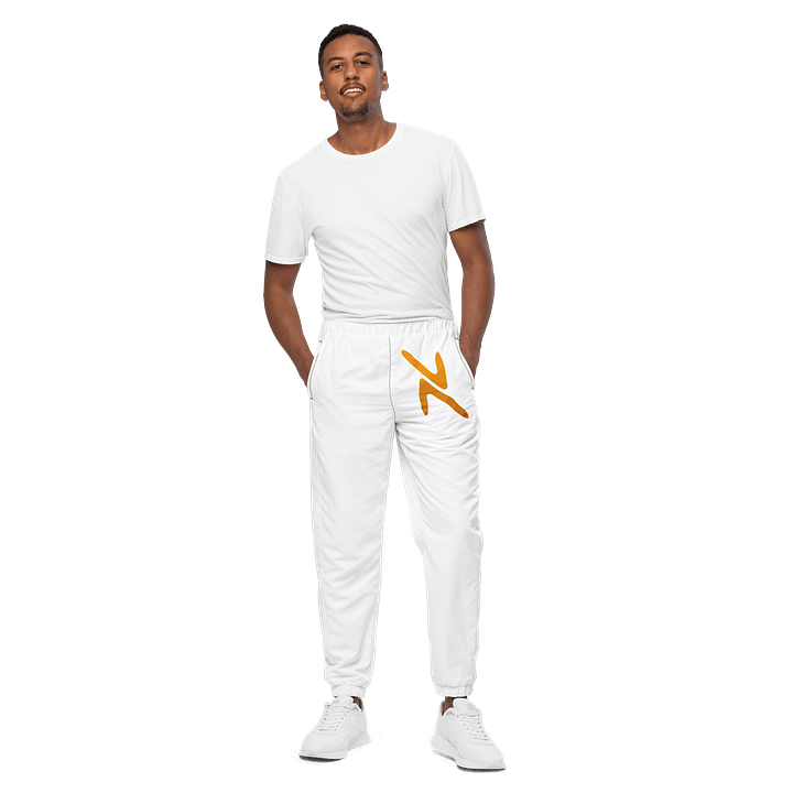 xNeeyah White joggers product image (1)