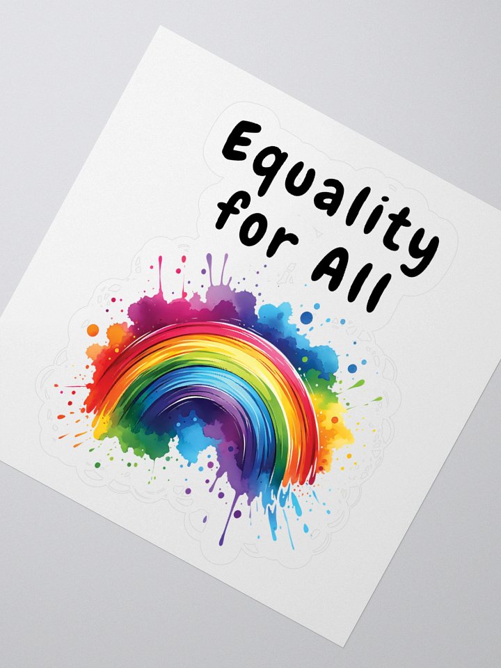 Equality For All Inclusive Statement Stickers product image (4)