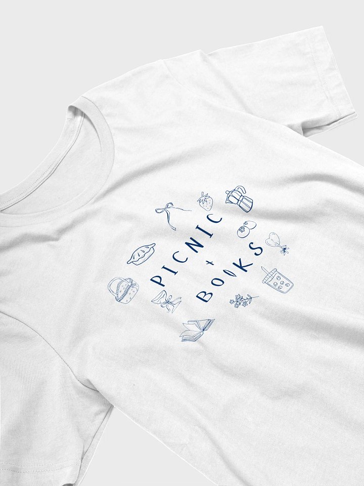 Picnic + Books T-shirt product image (2)