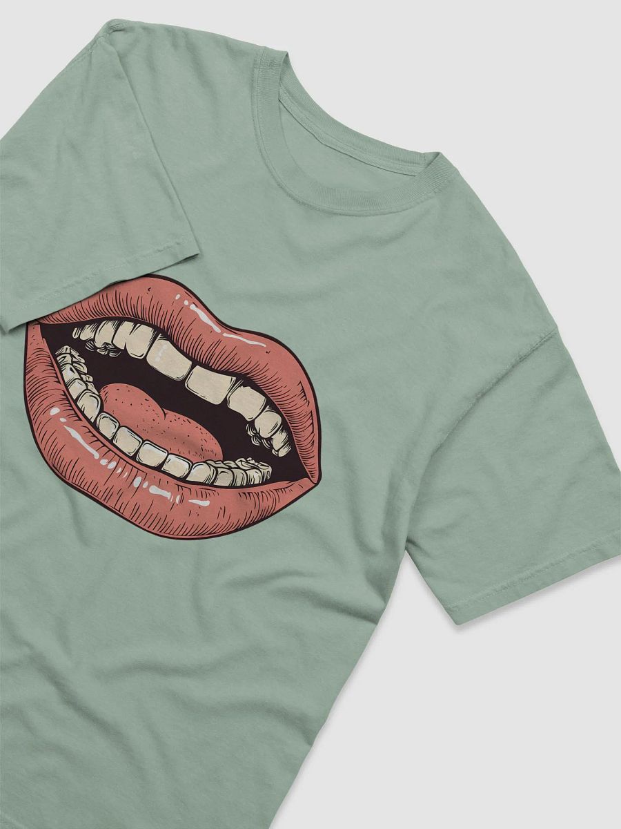 Open Mouth Illustration Comfort Cotton T-Shirt product image (40)