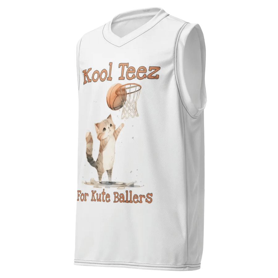 Unisex Basketball Jersey - For Kute Ballers 01 product image (3)