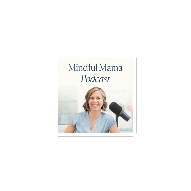 Mindful Mama Podcast Square Magnet