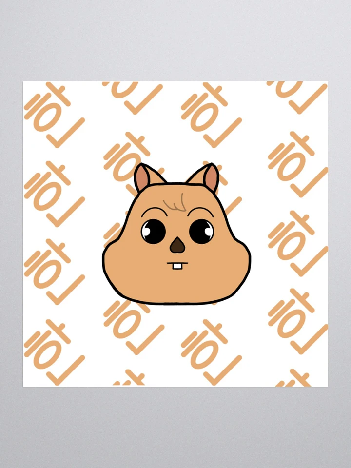 Han Quokka face and hangul Sticker product image (1)