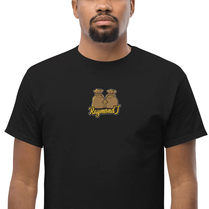 Raymond J - Original Embroided Centrepiece T-Shirt product image (1)