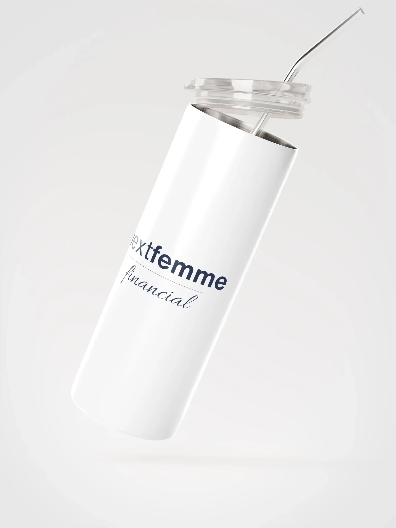 Eco-Friendly Tumbler with Navy Logotype product image (2)