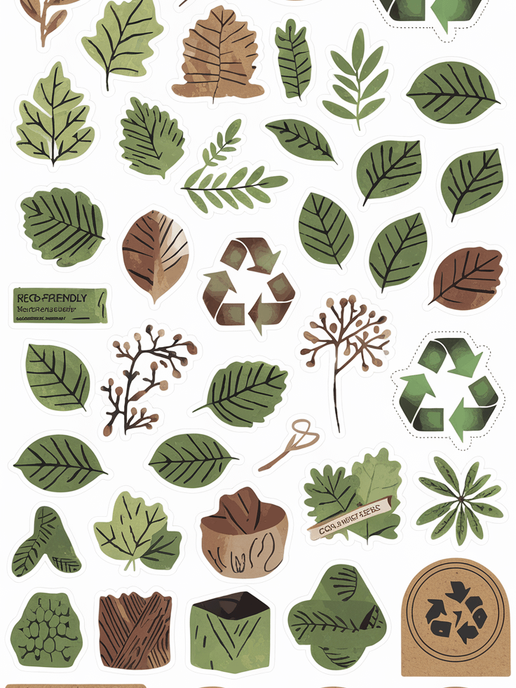 1000 Eco-Friendly Stickers Bundle product image (2)