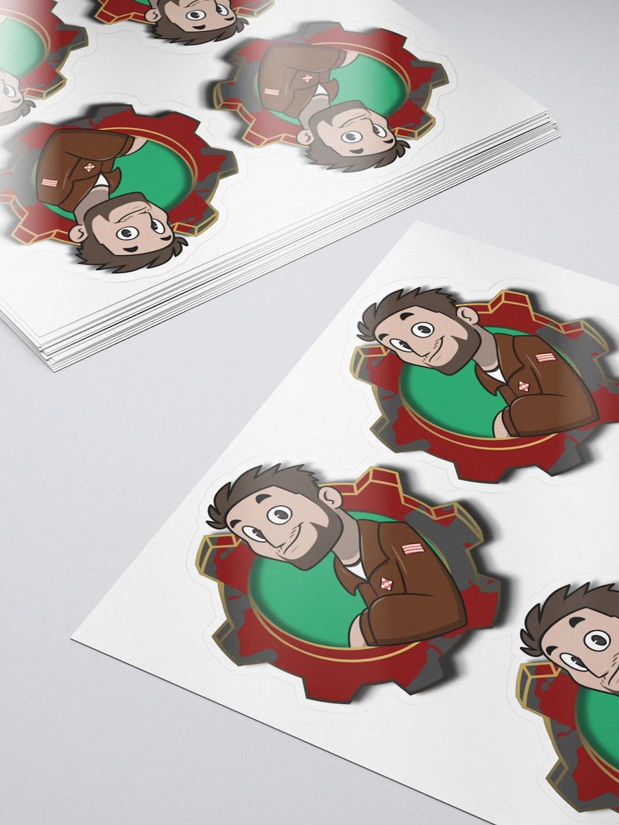 Steve Of Warr New Logo Stickers product image (5)