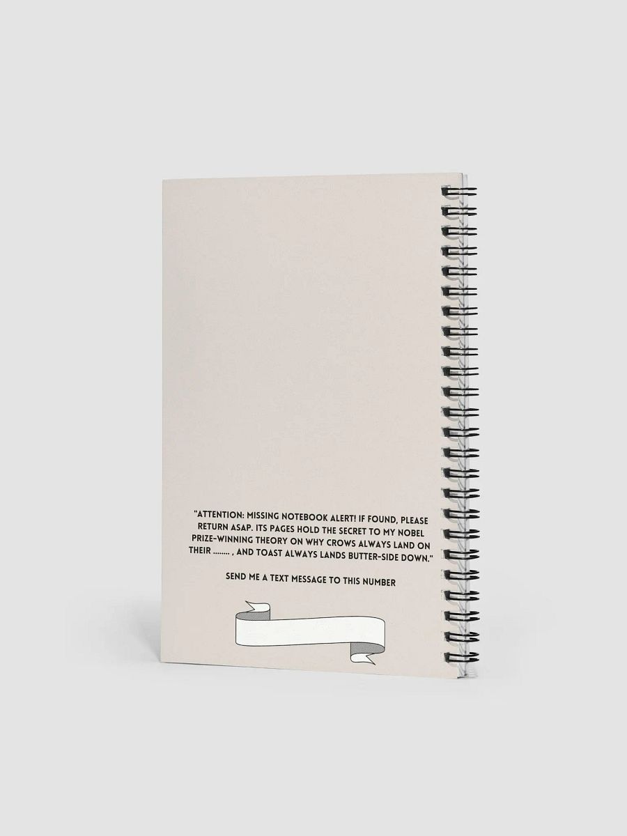 Whispers of the Unknown: Crowman Notebook product image (2)