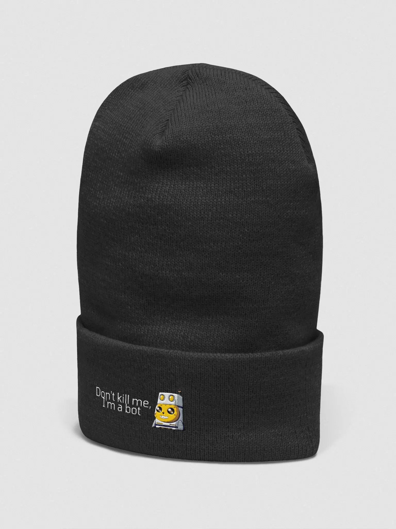 Don't kill me, I'm a bot beanie product image (2)