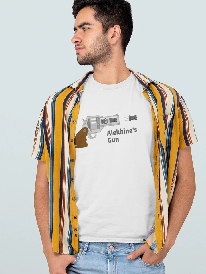 Alekhine's gun Chess T-shirt product image (2)