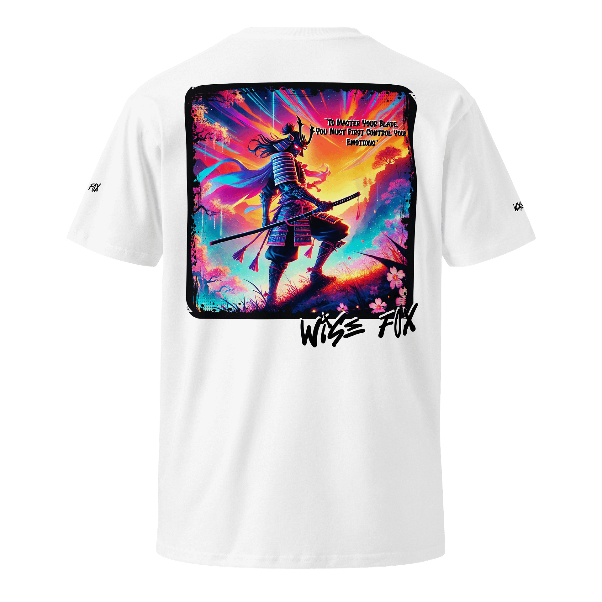 WiSE FOX “Master Your Blade” White Tee product image (1)