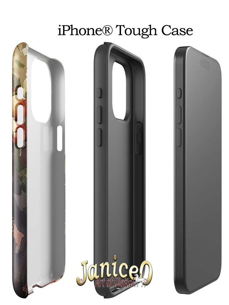 Core Protection - Rustic Apple Tree Watercolor iPhone® Tough Case product image (5)