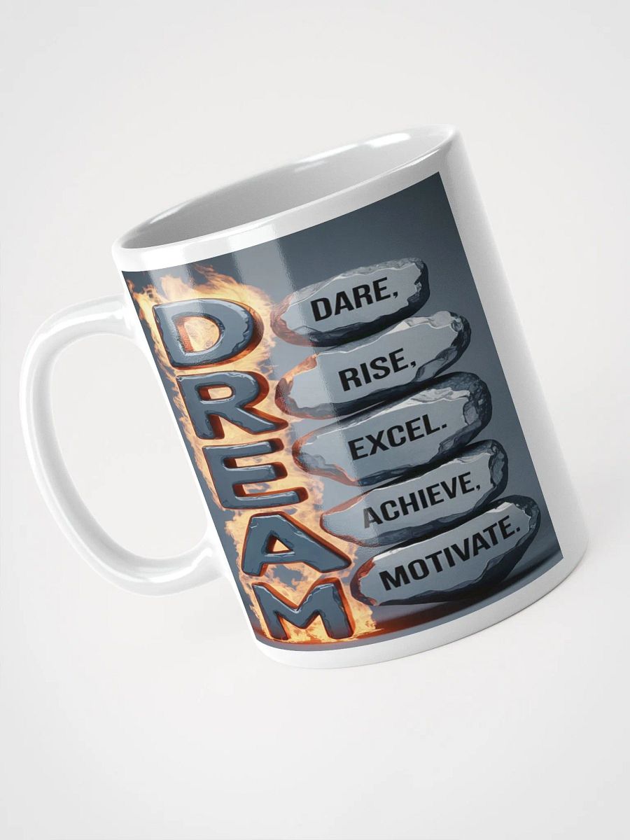 Fiery Dream #Motivational Glossy Mug - White product image (9)