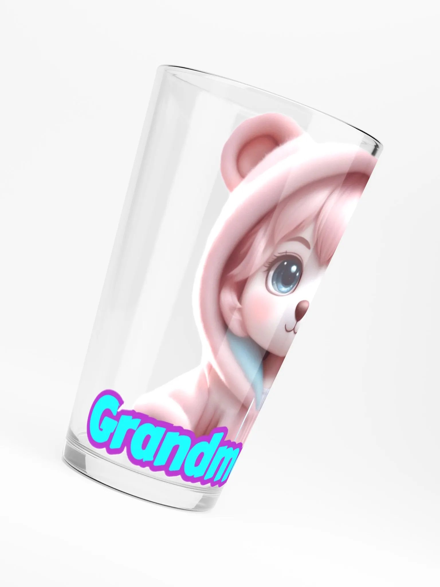 Bear Hoodie Shaker Pint Glass product image (6)