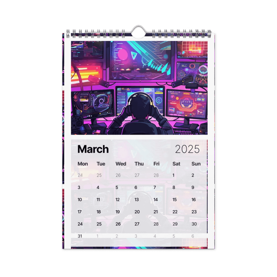 D.C.T. 2025 YGS Calendar product image (9)